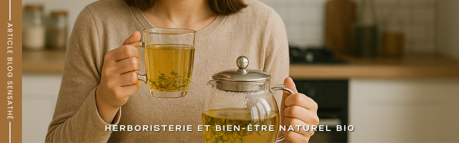 Recette de tisane drainante | Herboristerie Sensathé